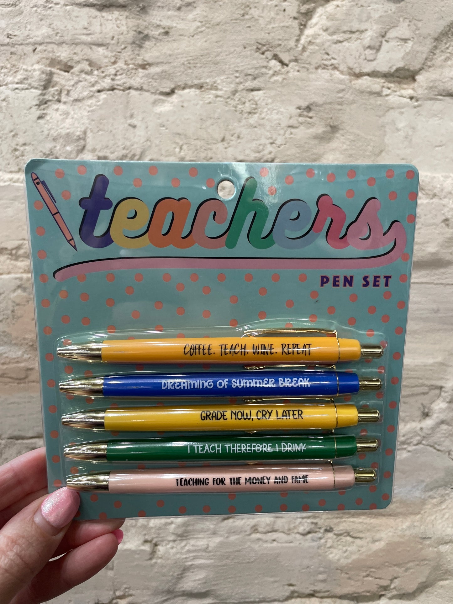 Teacher pen set