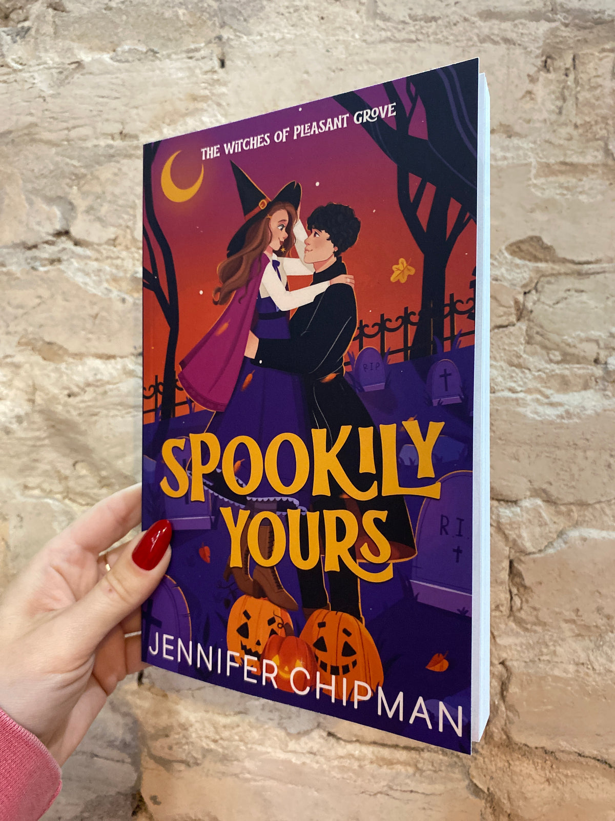 Spookily Yours by Jennifer Chipman (Witches of Pleasant Grove Book #1) *SIGNED w/ art*
