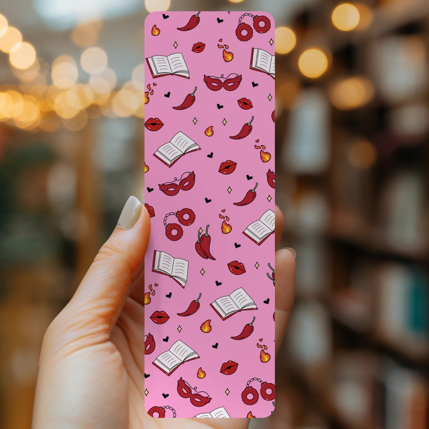 Spicy Reader Bookmark