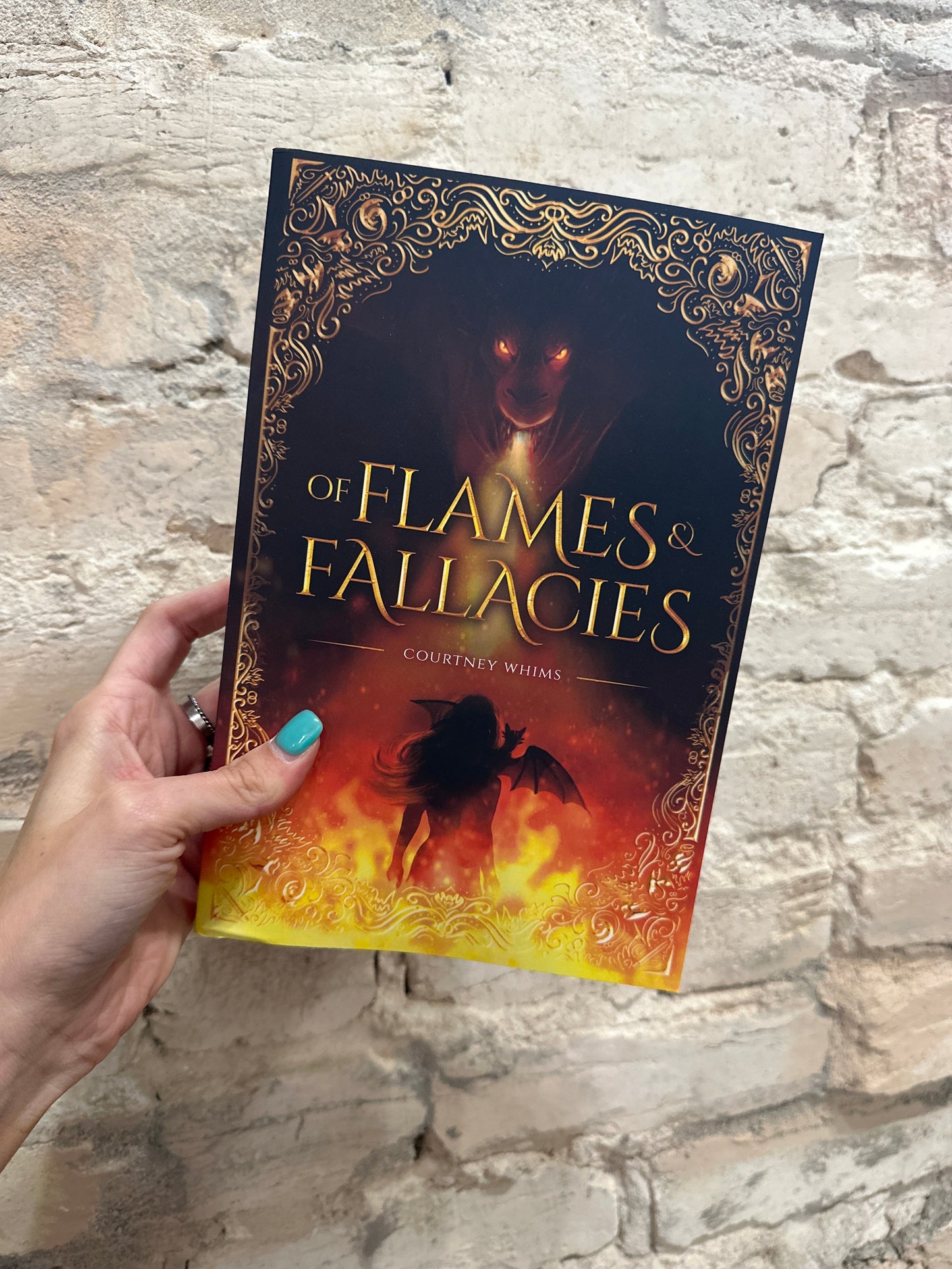 Of Flames & Fallacies by Courtney Whims *SIGNED*