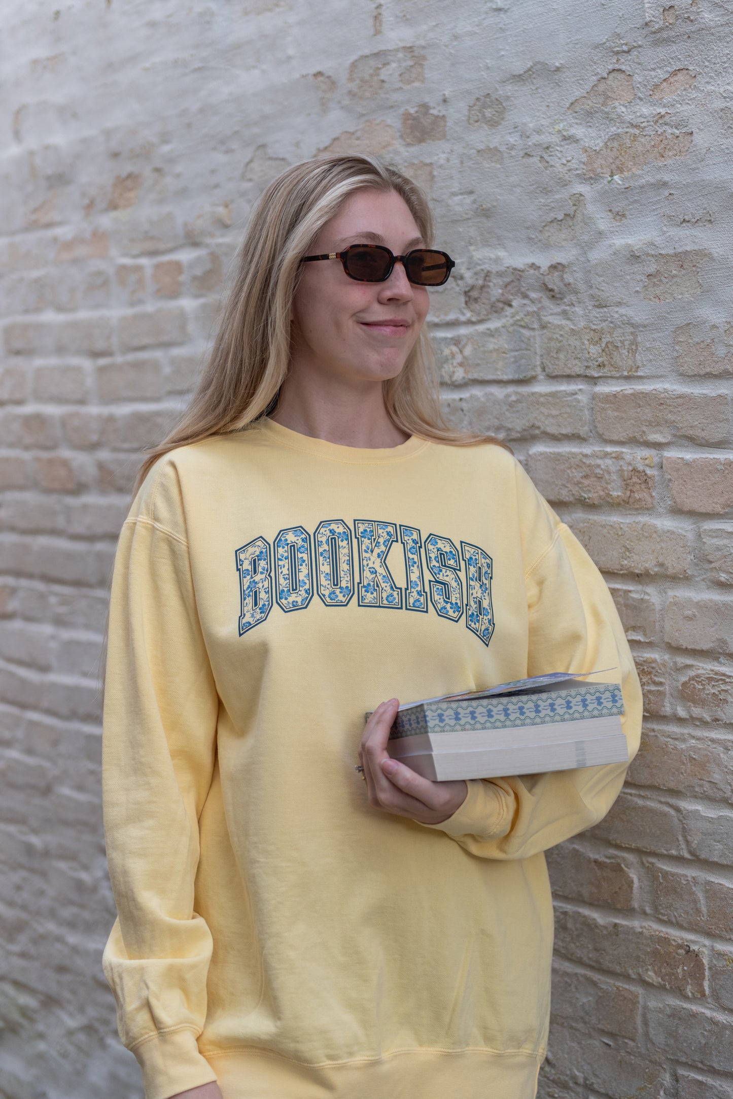 Yellow Bookish Sweatshirt