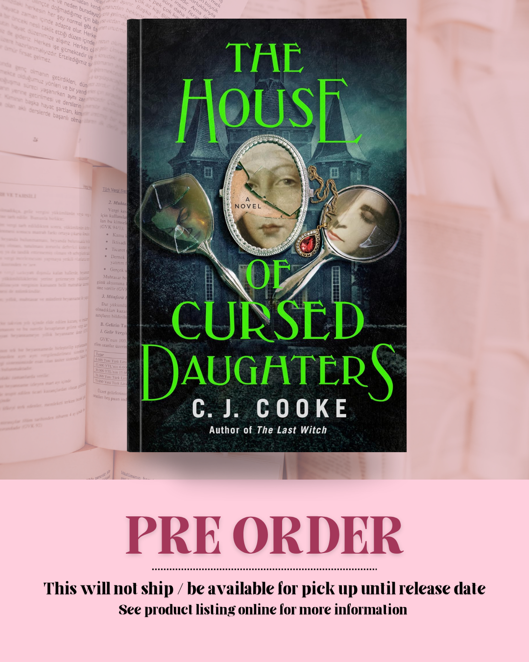 The House of Cursed Daughters by C.J. Cooke *PREORDER*