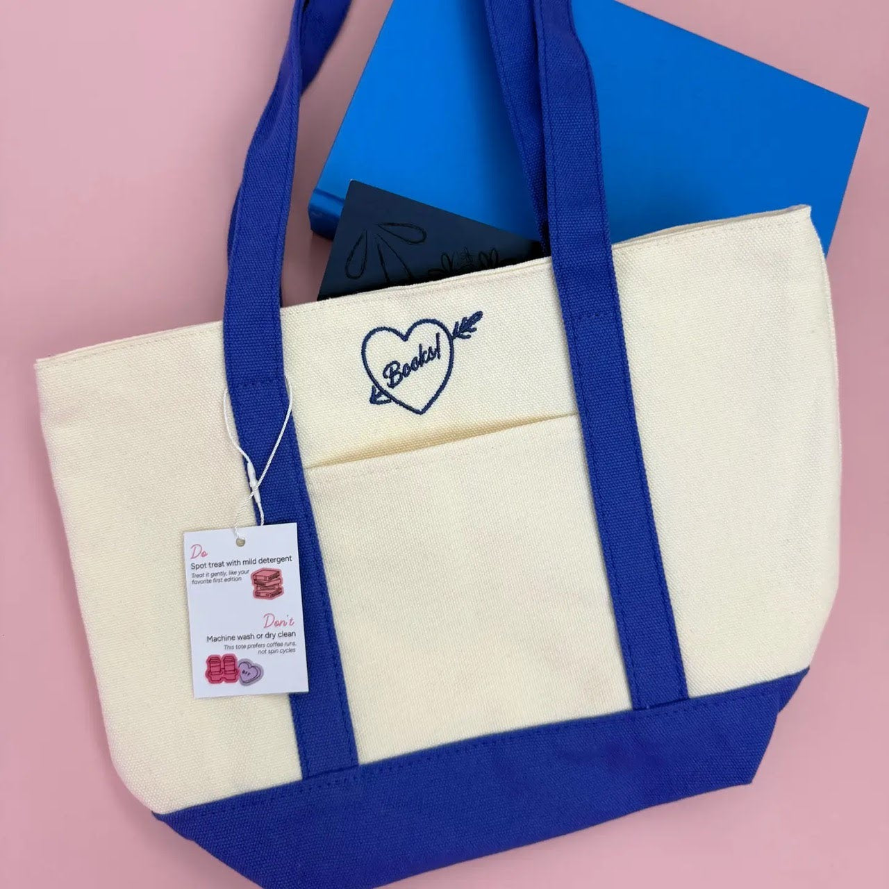 I π Books | Mini Tote Bag