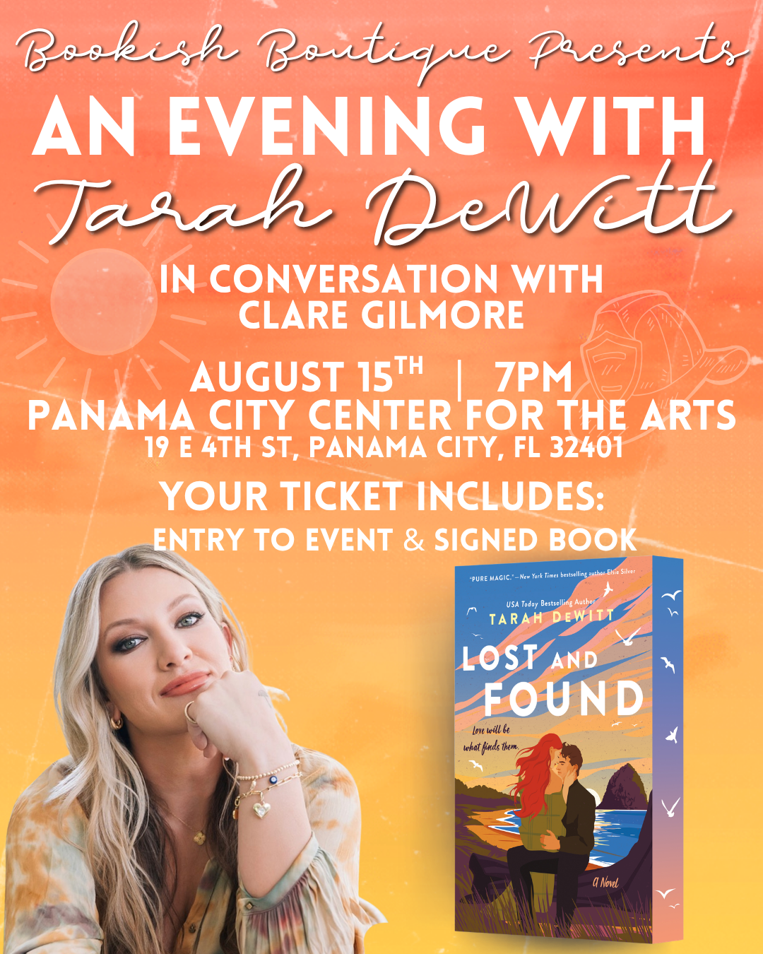 Tarah Dewitt *BOOK SIGNING* Ticket