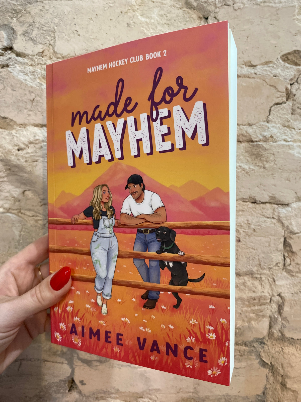 Made for Mayhem by Aimee Vance (Mayhem Hockey Club: Book 2)