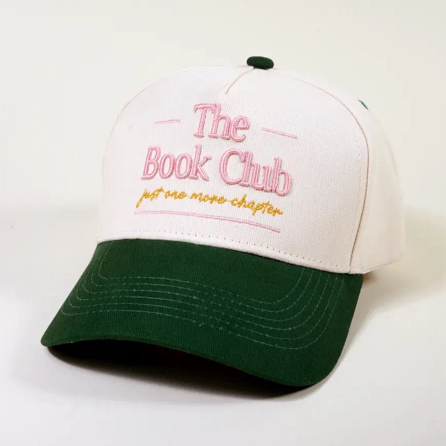 Classic Canvas Hat–the Book Club