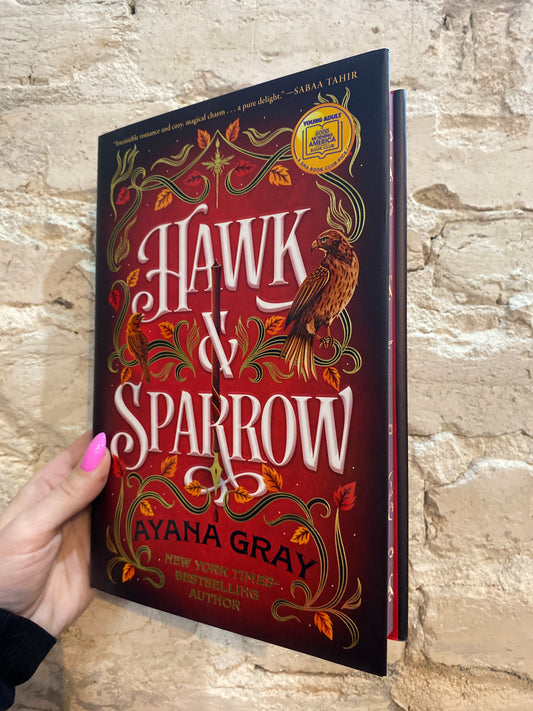Hawk & Sparrow by Ayana Gray