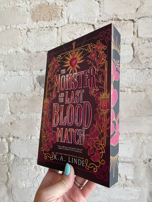 The Monster and the Last Blood Match by K.A. Linde