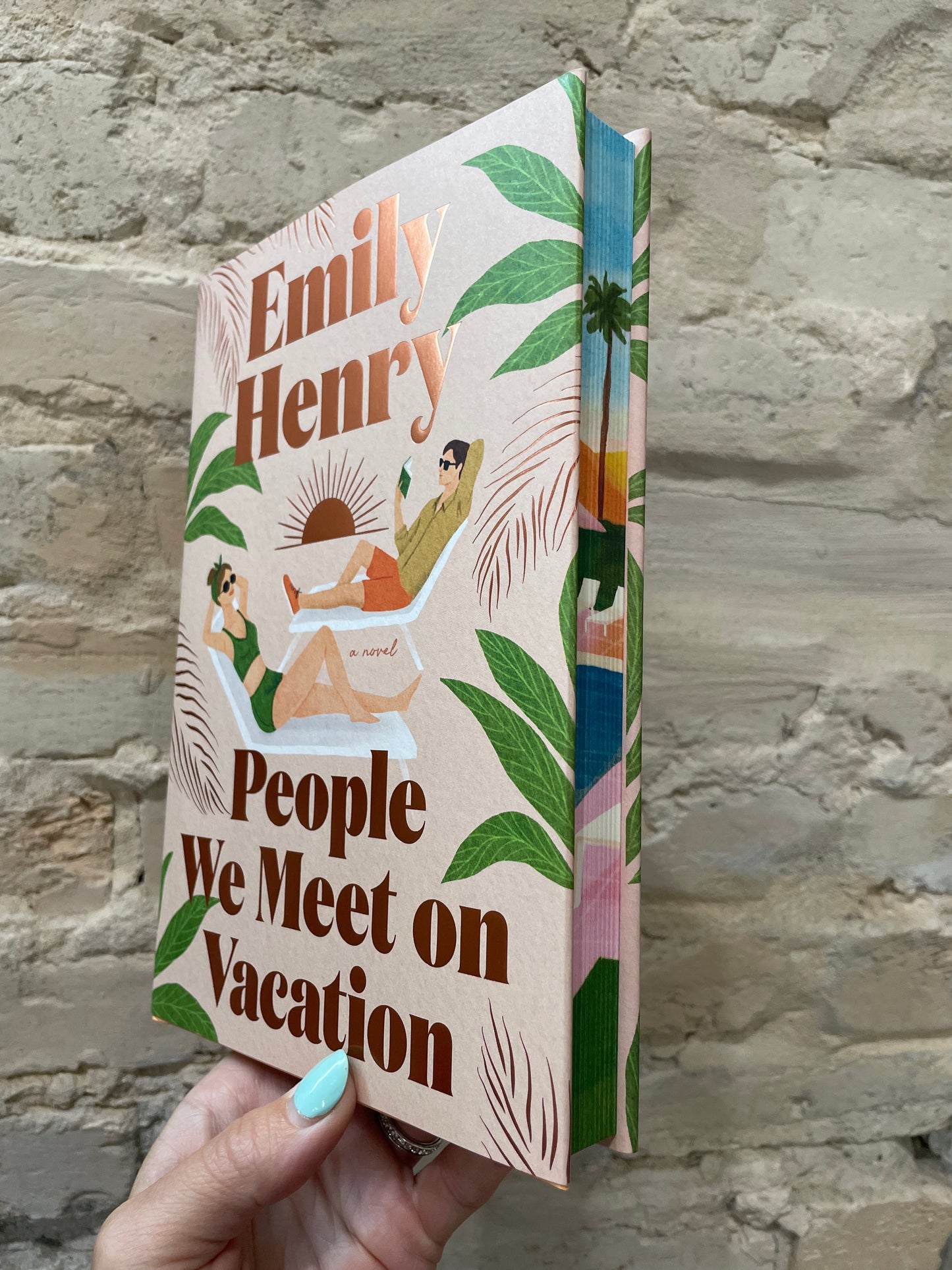 People We Meet On Vacation by Emily Henry (Deluxe Edition)