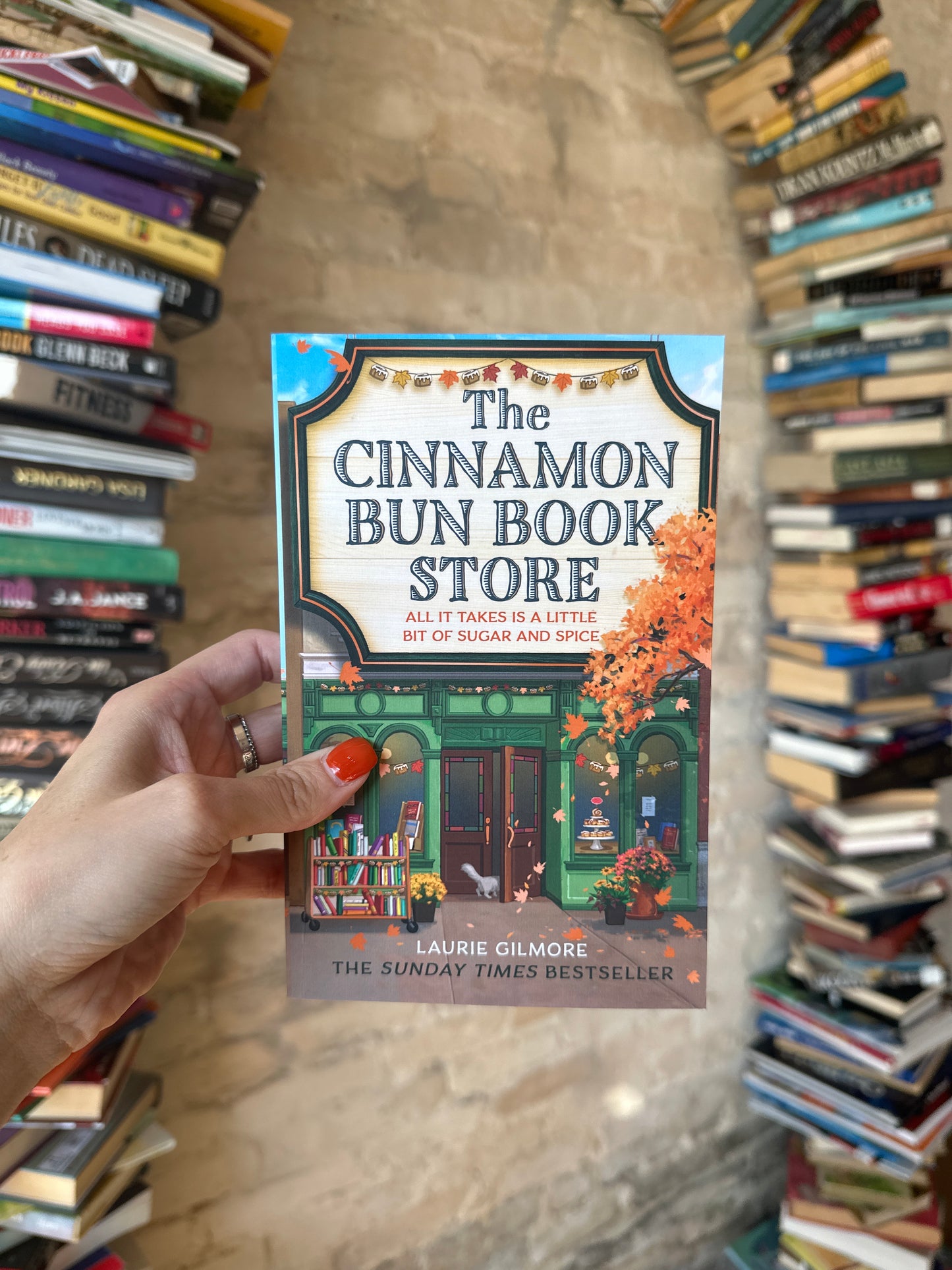 The Cinnamon Bun Book Store by Laurie Gilmore (Book 2)