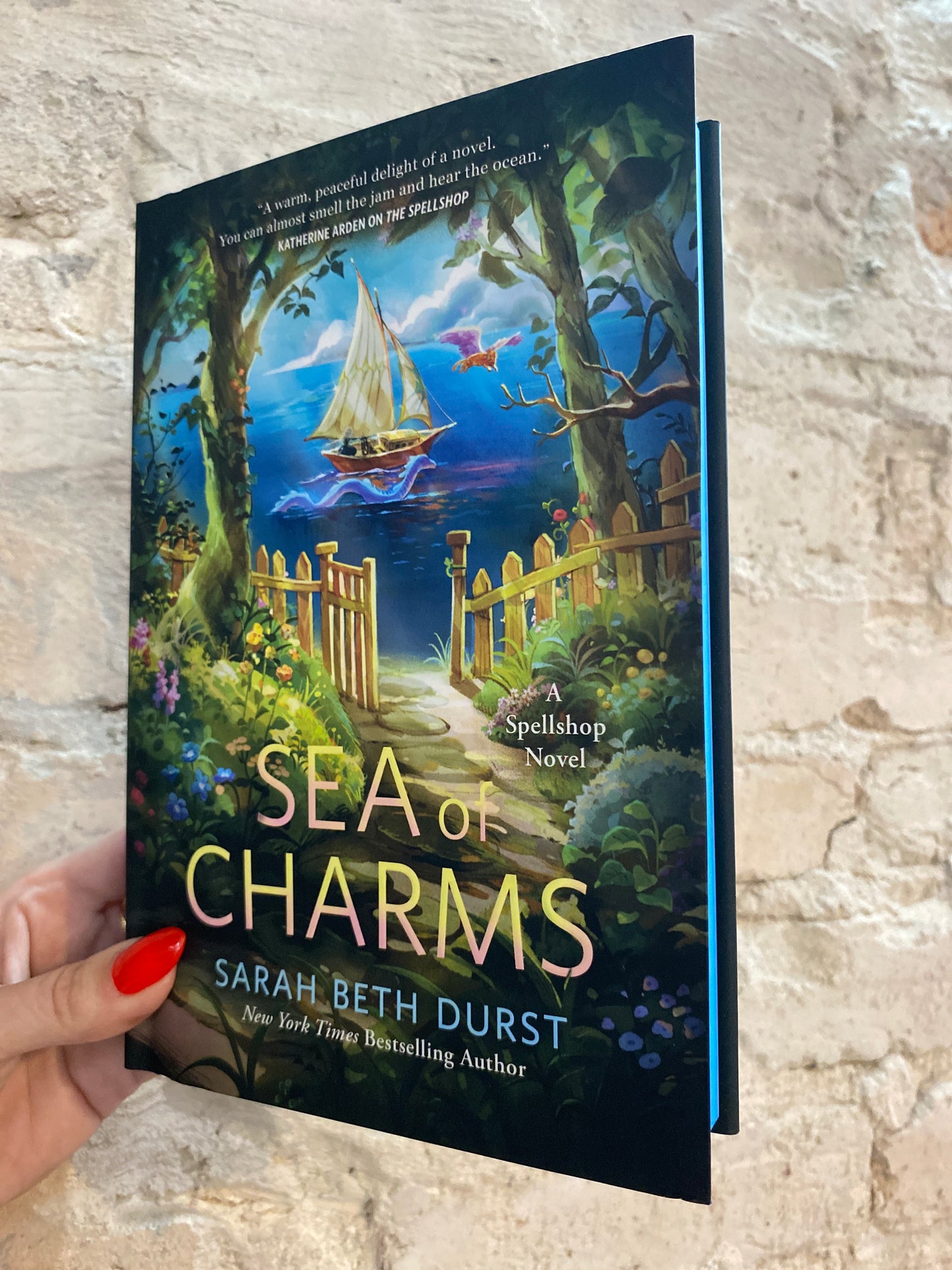 Sea of Charms by Sarah Beth Durst (Spellshop: Book 3)