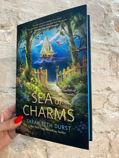 Sea of Charms by Sarah Beth Durst (Spellshop: Book 3)