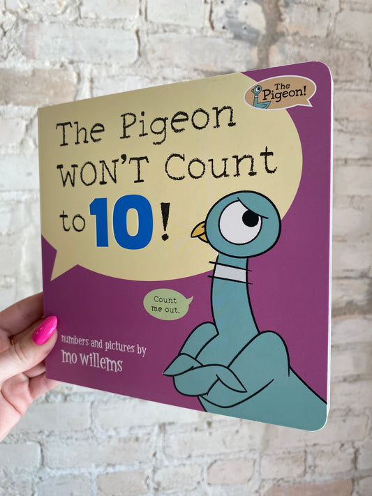 The Pigeon Won’t Count to 10!