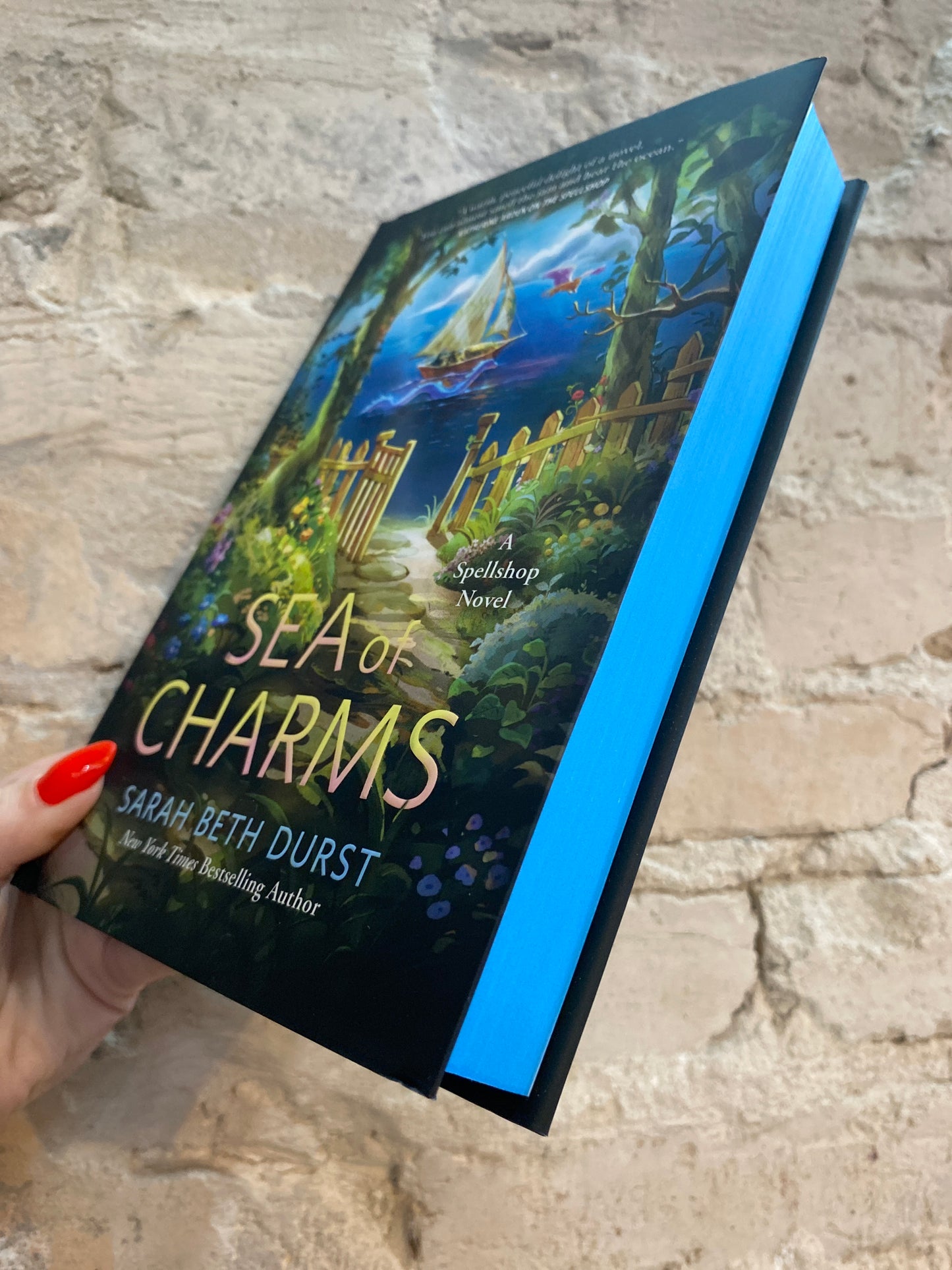 Sea of Charms by Sarah Beth Durst (Spellshop: Book 3)