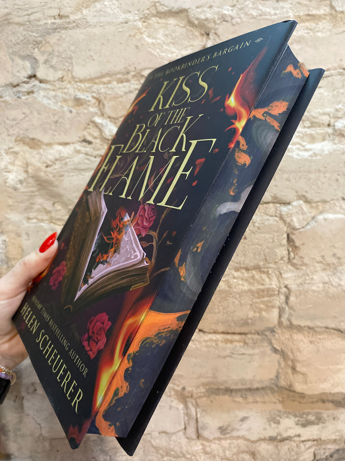 Kiss of the Black Flame by Helen Scheuerer