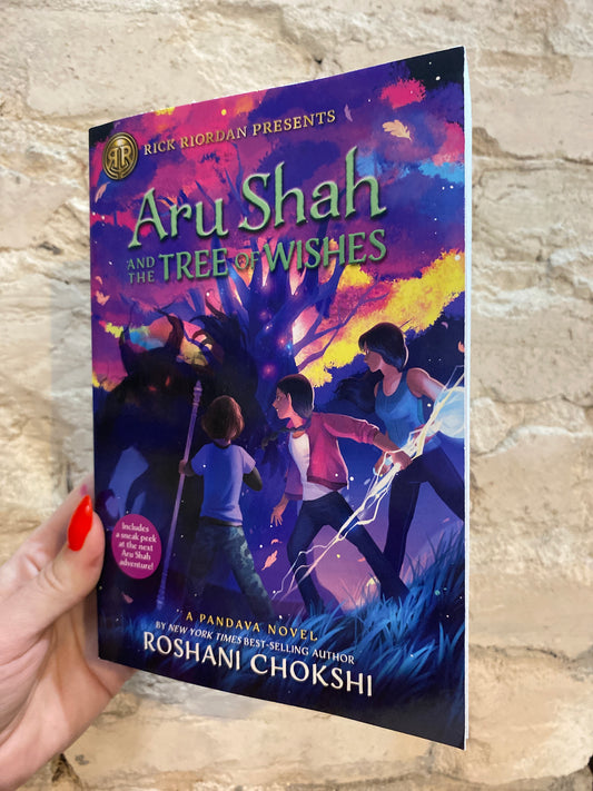 Aru Shah and the Tree of Wishes by Roshani Chokshi (Book 3)