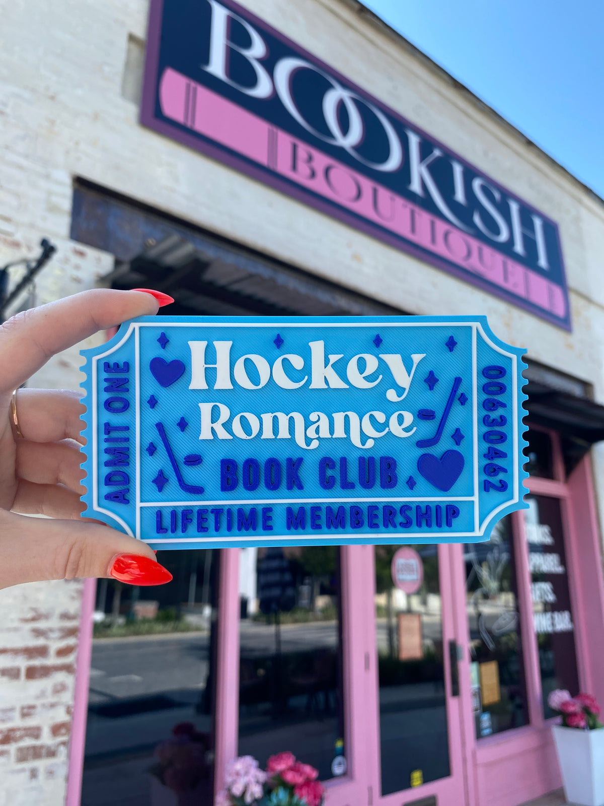 Hockey Romance Book Club Ticket