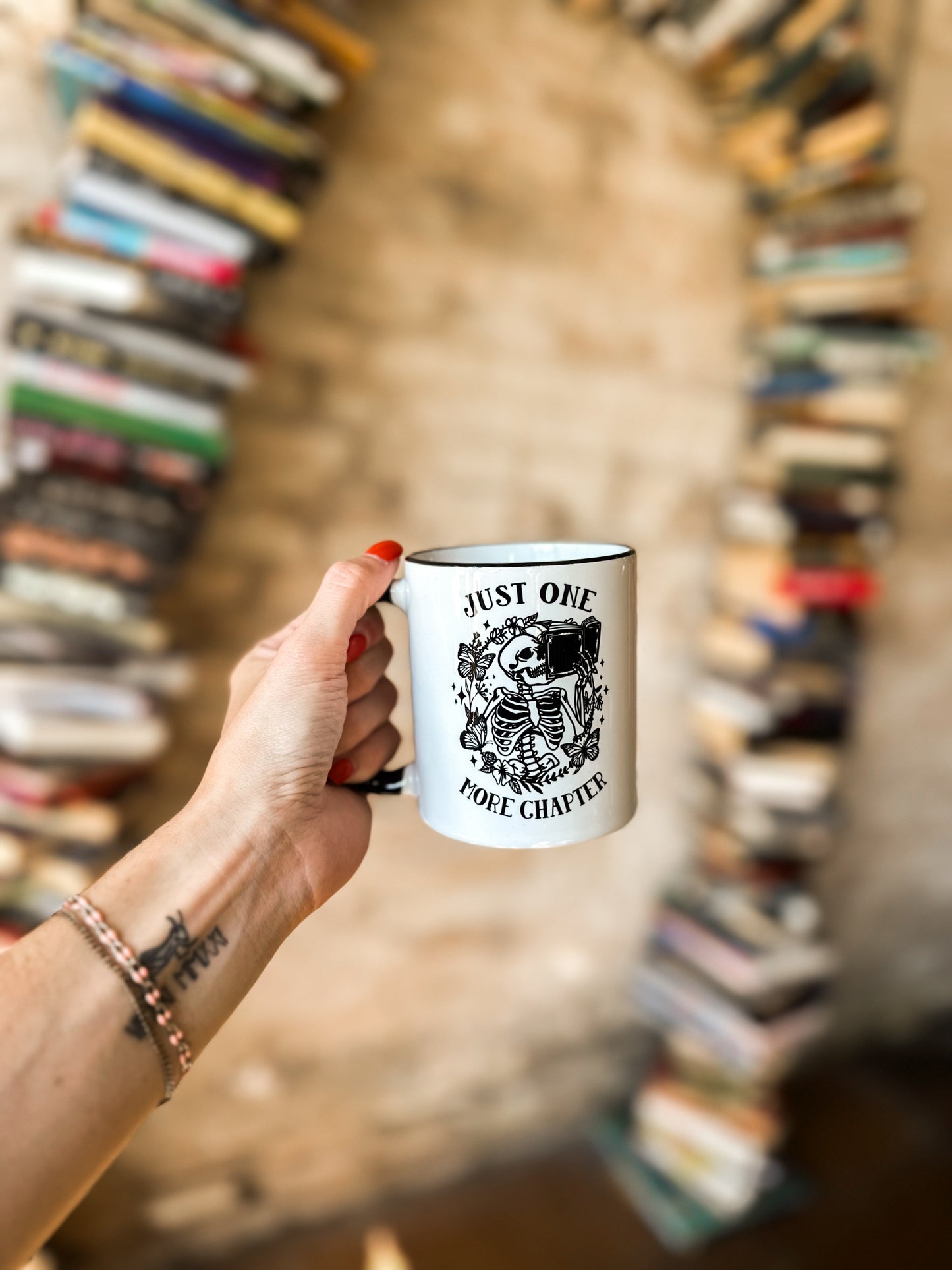 Just One More Chapter Coffee Mug