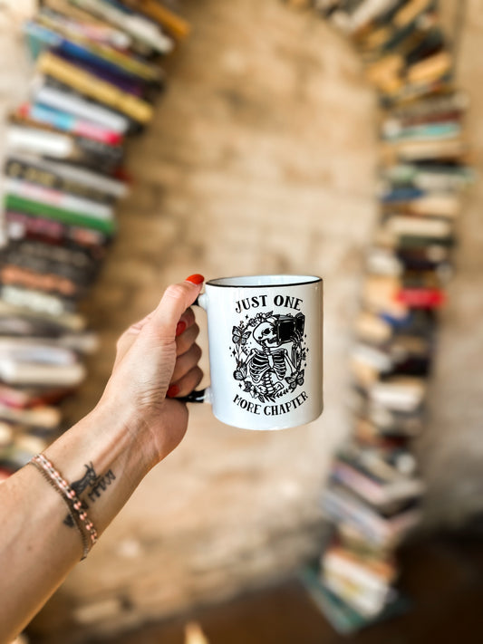 Just One More Chapter Coffee Mug
