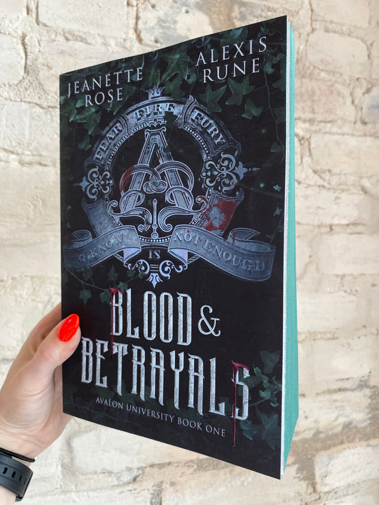 Blood & Betrayal by Jeanette Rose (Deluxe Edition) (Book 1) *SIGNED*