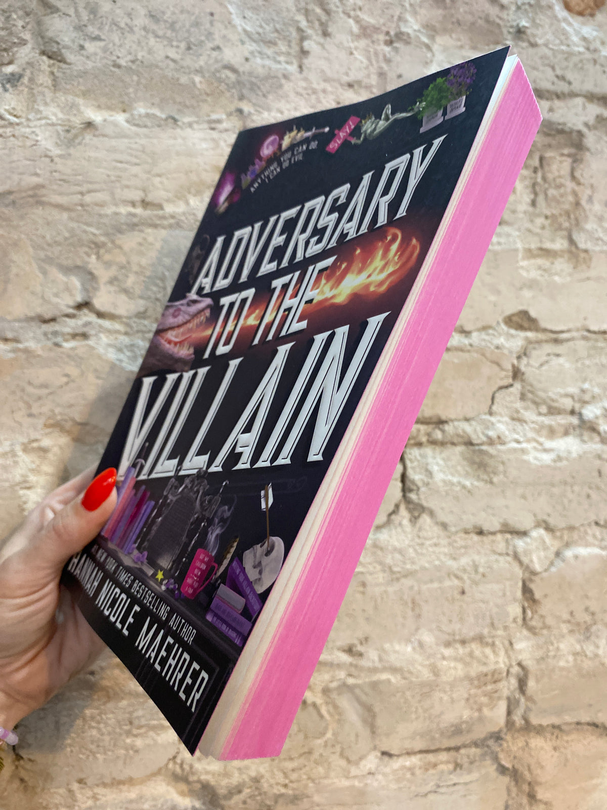 Adversary to the Villain by Hannah Nicole Maeher (Book 4)