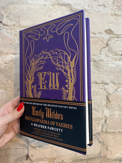 Emily Wilde’s Encyclopaedia of Faeries by Heather Fawcett (Deluxe Hardcover) *PREORDER*