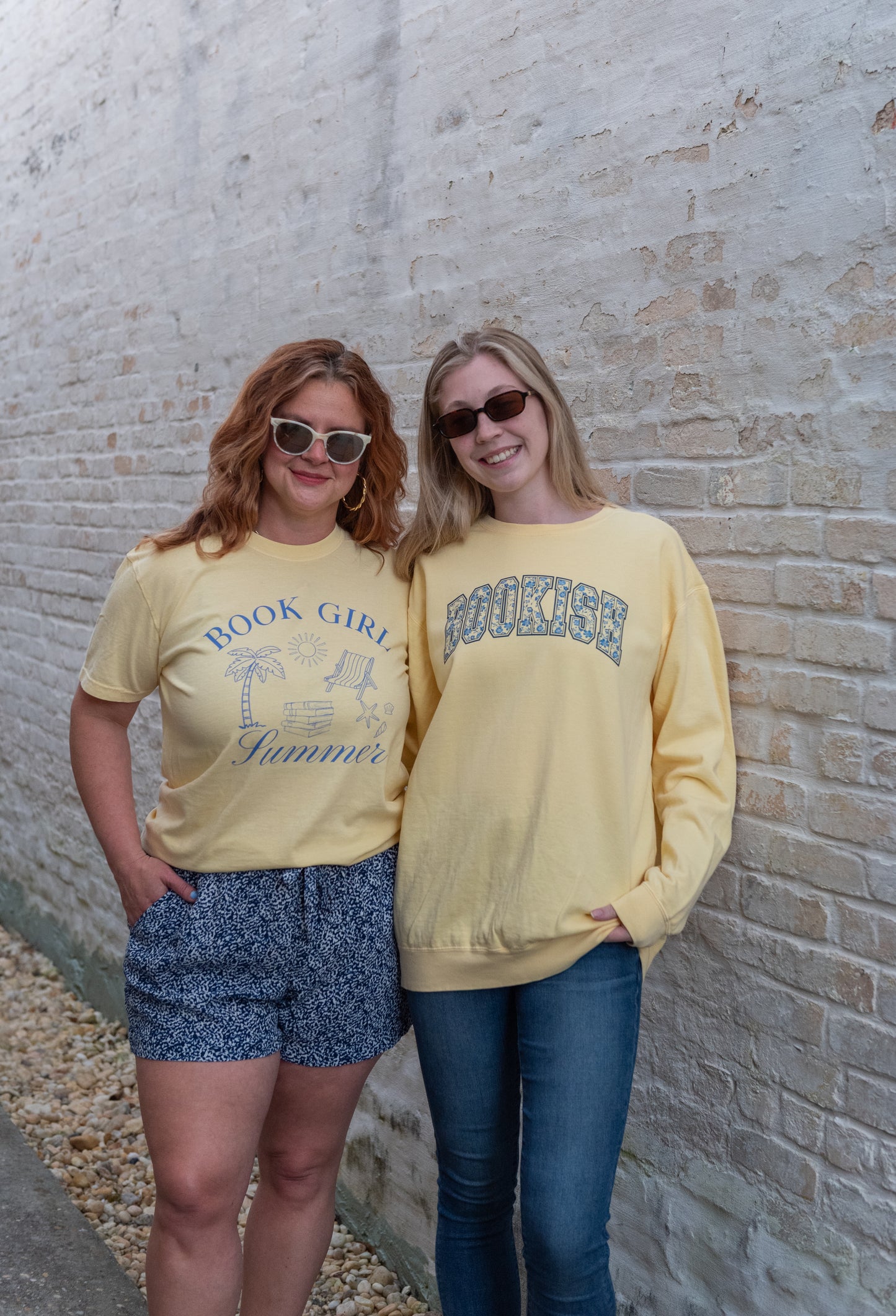 Yellow Bookish Sweatshirt