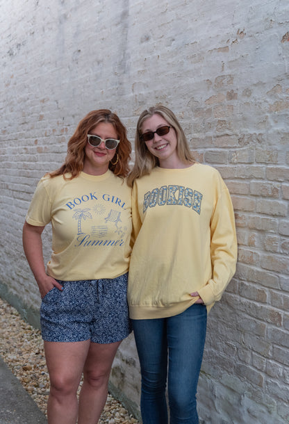 Yellow Bookish Sweatshirt