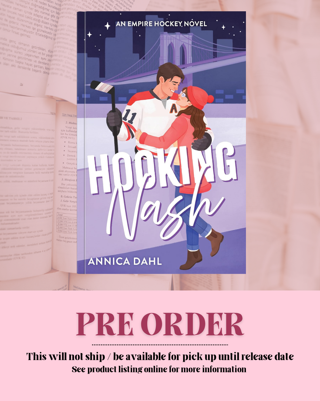 Hooking Nash by Annica Dahl *PREORDER*