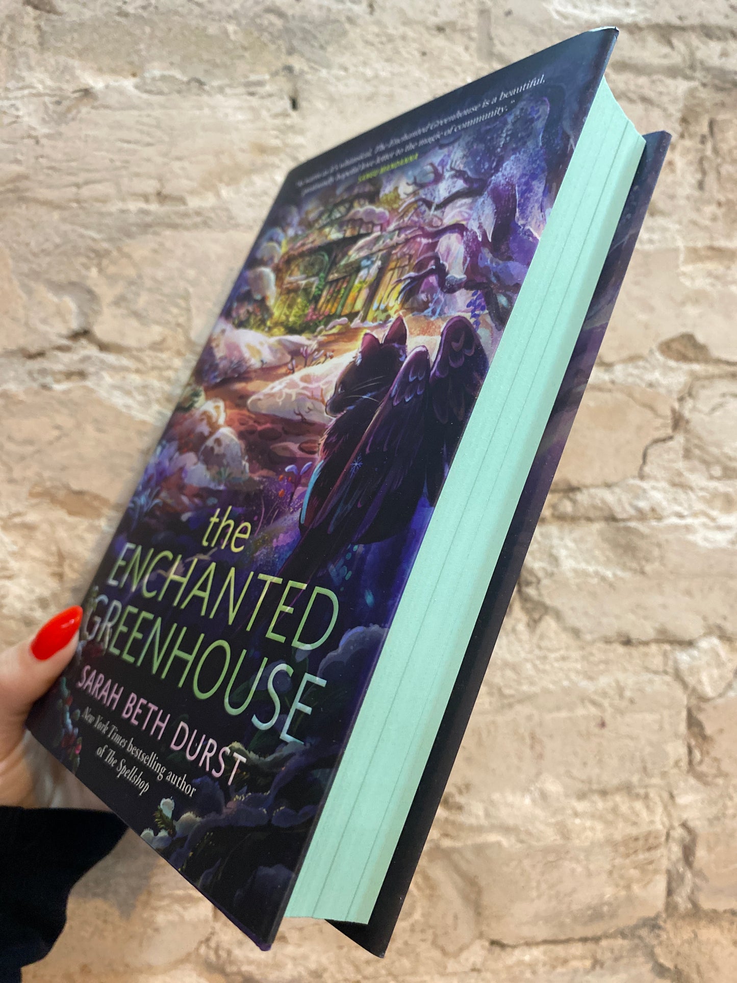 The Enchanted Greenhouse by Sarah Beth Durst (Spellshop: Book 2)
