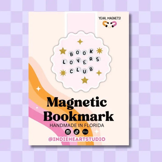 Book Lovers Club | Magnetic Bookmark
