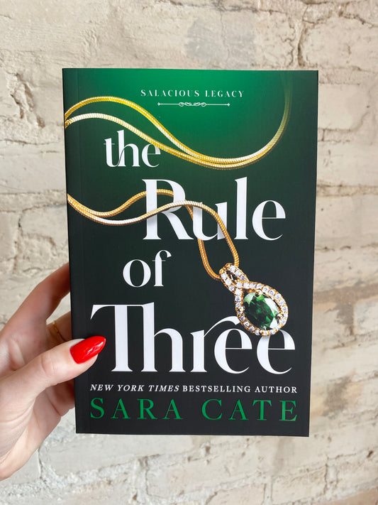 The Rule of Three by Sara Cate (Deluxe Edition) (Book 2) *SIGNED*