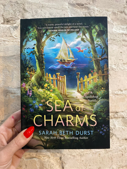 Sea of Charms by Sarah Beth Durst (Spellshop: Book 3)