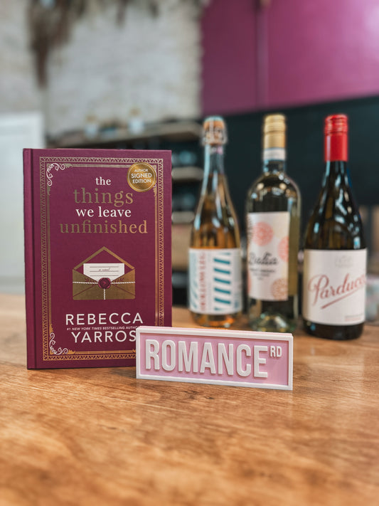Romance Street Sign