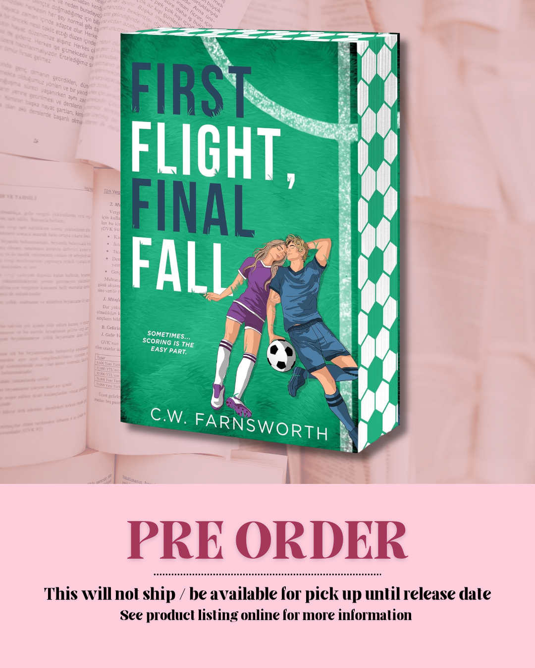 First Flight, Final Fall by C.W. Farnsworth *PREORDER*