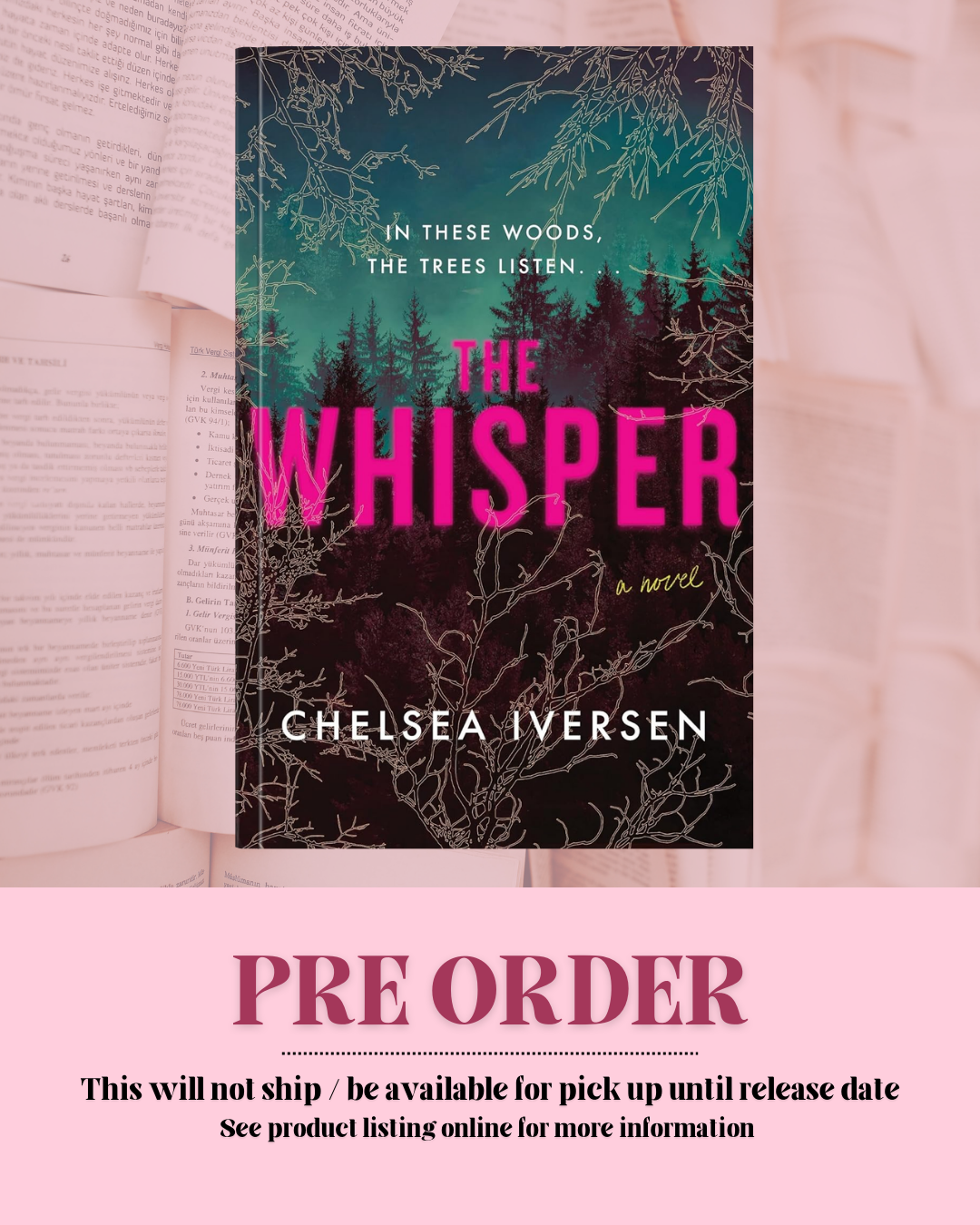 The Whisper by Chelsea Iversen  *PREORDER*