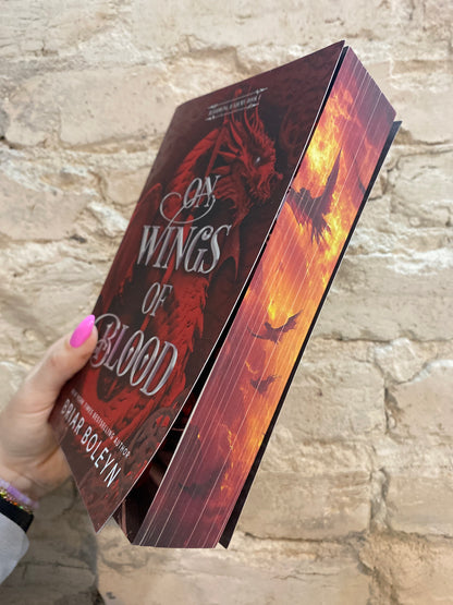 On Wings and Blood by Briar Boleyn (Book 1)