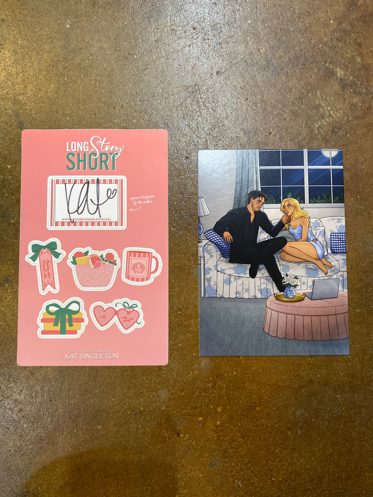 Long Story Short by Kat Singleton (Book 4) *SIGNED* w/ art
