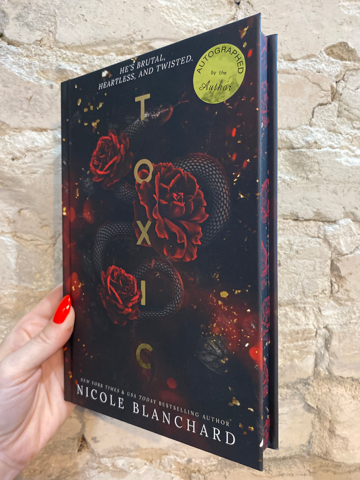 Toxic by Nicole Blanchard (Deluxe Hardcover) *SIGNED*