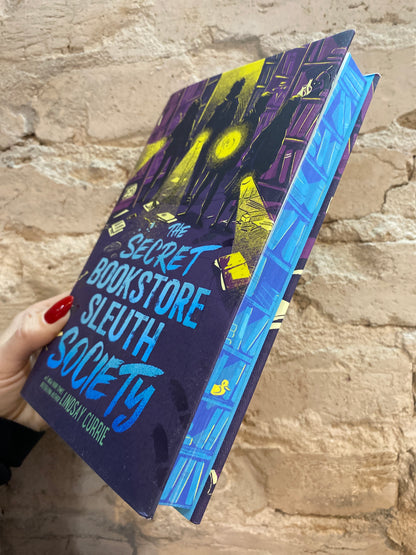 The Secret Bookstore Sleuth Society by Lindsay Currie