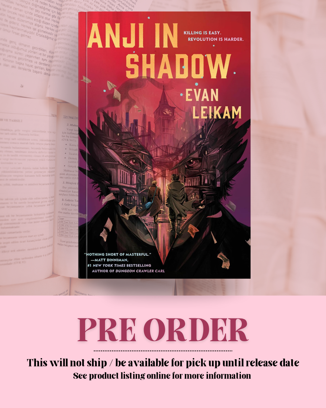 Anji in Shadow by Evan Leikam (Book 2) *PREORDER*