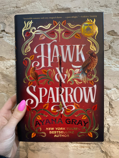 Hawk & Sparrow by Ayana Gray