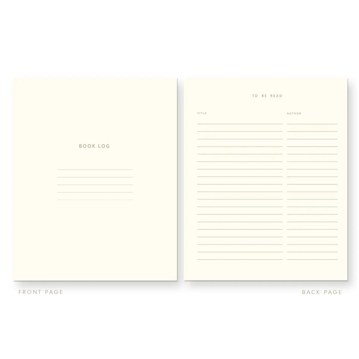 Cool Kids Read - Book Log Reading Journal
