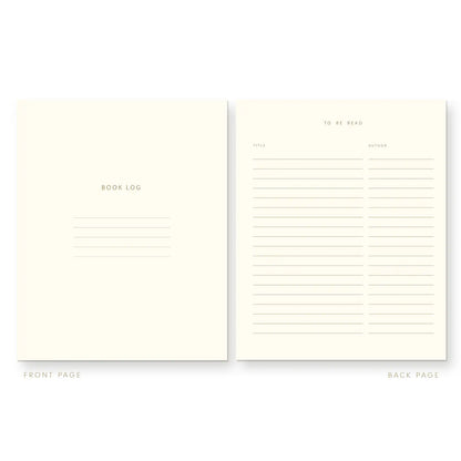 Cool Kids Read - Book Log Reading Journal