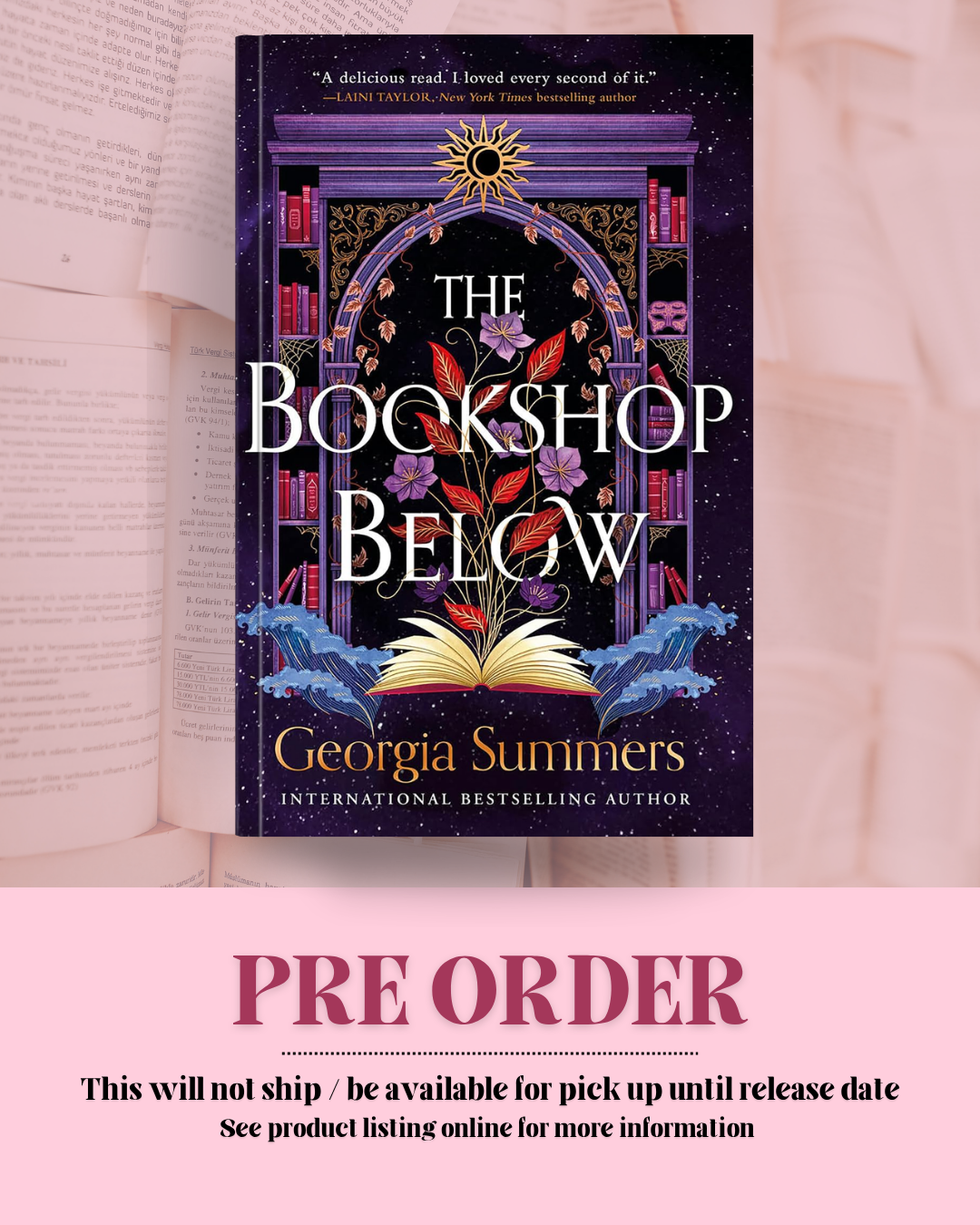 The Bookshop Below by Georgia Summers *PREORDER*
