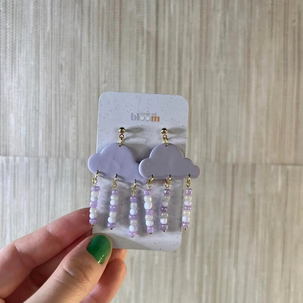 Midnight Rain | TS Inspired Polymer Clay Earrings