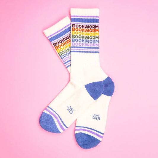 Bookworm Vintage Rainbow | Socks