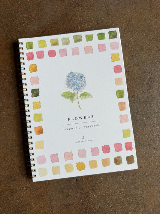 Flowers | watercolor workbook