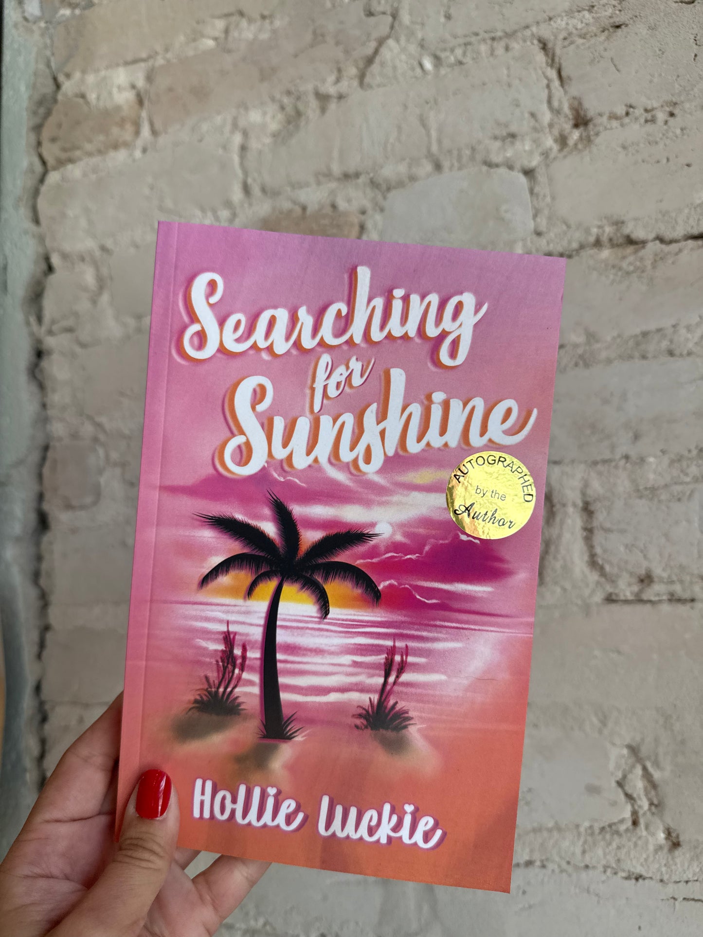 Searching for Sunshine by Hollie Luckie *Airbrushed Cover* *SIGNED*