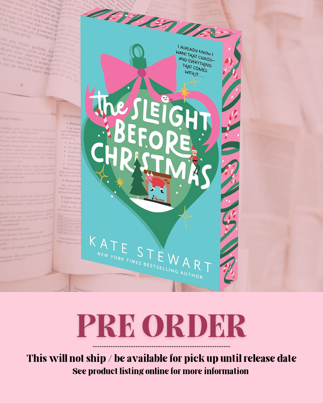 Sleight Before Christmas by Kate Stewart (Deluxe Edition) (Book 2) *PREORDER*